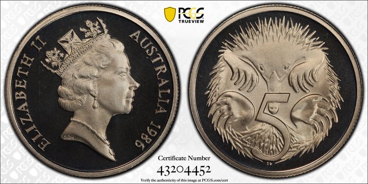 Cert 43204452 - Coin Image