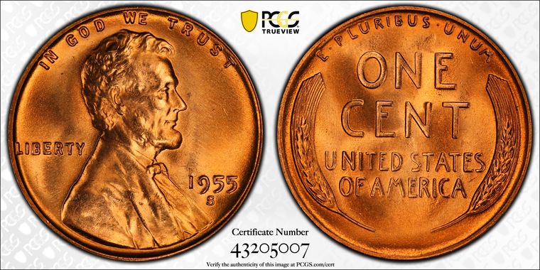 Cert 43205007 - Coin Image