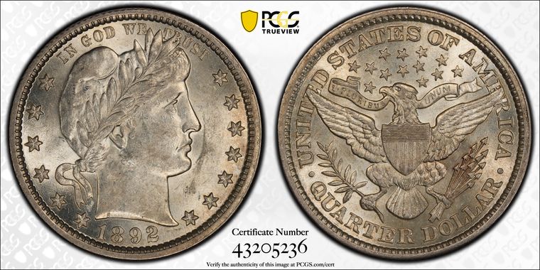 Cert 43205236 - Coin Image