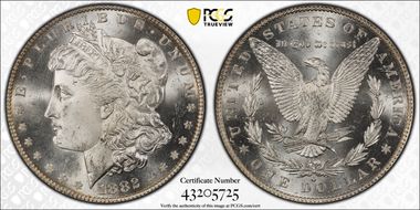 1882-O $1 MS64