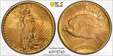 1920 $20 MS64+