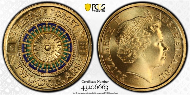 Cert 43206663 - Coin Image