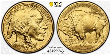 2013 $50 American Buffalo .9999 Fine Gold MS64