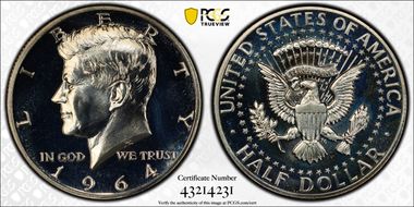 1964 50C Accented Hair PR66