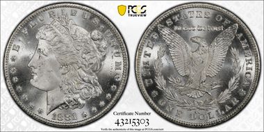 1881-CC $1 MS66