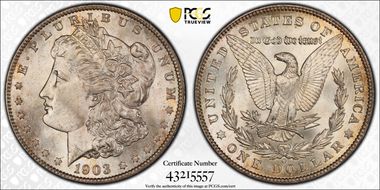 1903-O $1 MS66+