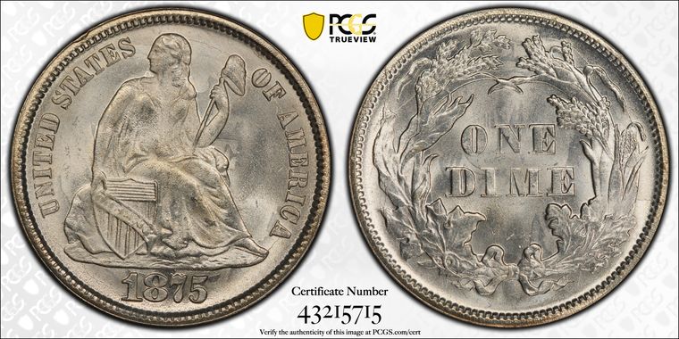 Cert 43215715 - Coin Image