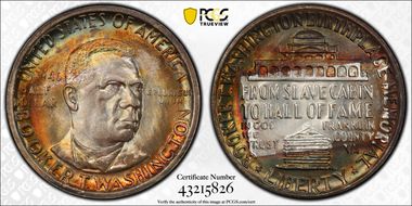 1946 50C Booker T. Washington MS67+