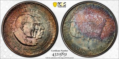 1952-S 50C Washington-Carver MS67+