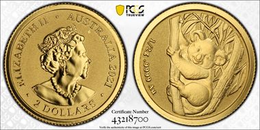 2021 $2 Koala MS69