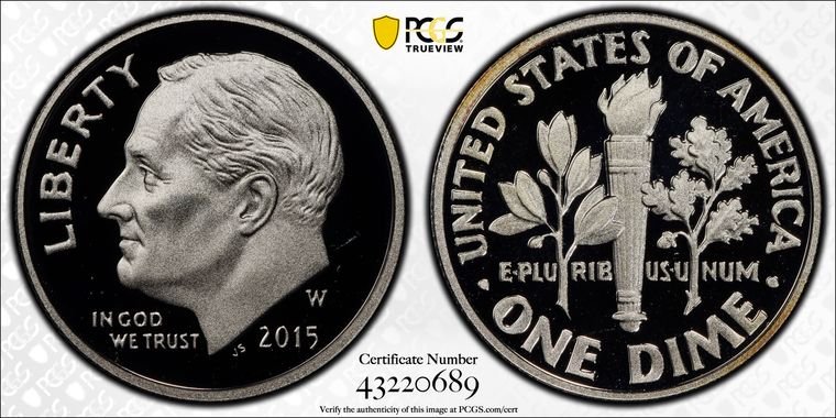 Cert 43220689 - Coin Image