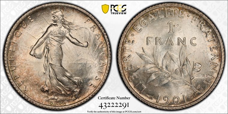 Cert 43222291 - Coin Image