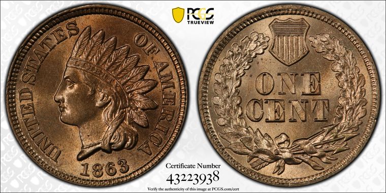 Cert 43223938 - Coin Image