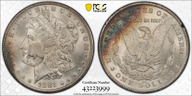 1881-CC $1 GSA Hoard MS63