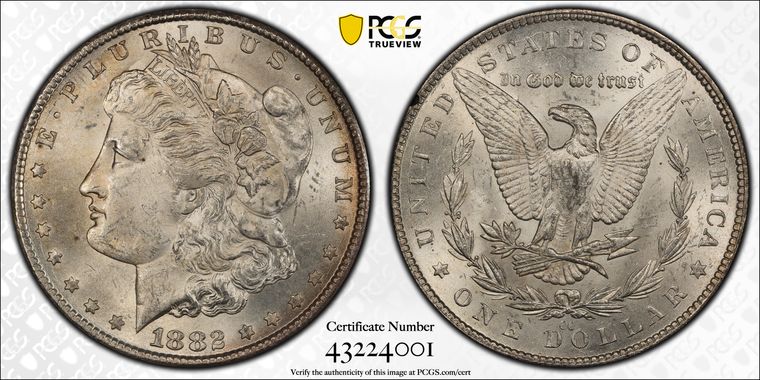 Cert 43224001 - Coin Image