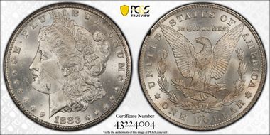 1883-CC $1 GSA Hoard MS64