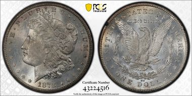 1878-CC $1 GSA Hoard MS63