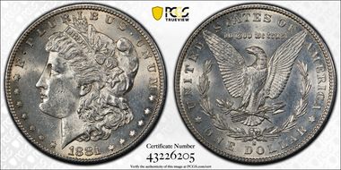 1881-S $1 N1