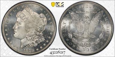 1878-S $1 MS66