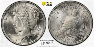 1924 $1 MS64