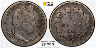 1841-K 1/4 Fr Gad-355 VG10