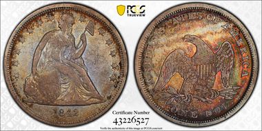 1842 $1 VF20