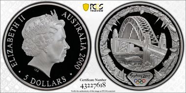 2000-C $5 Olympic - Bridge PR69DCAM