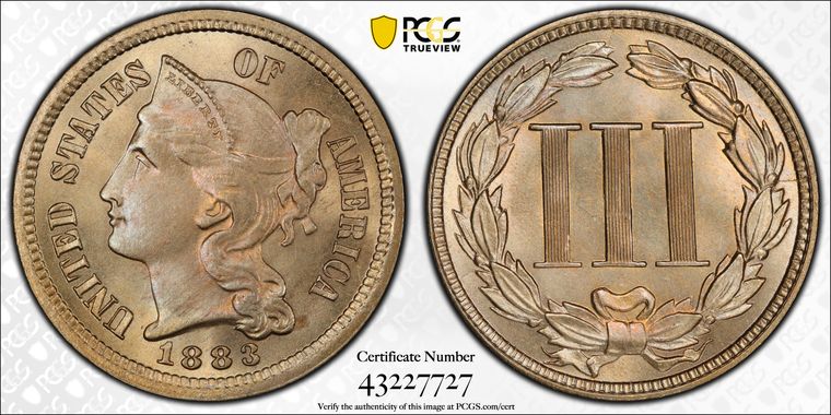 Cert 43227727 - Coin Image