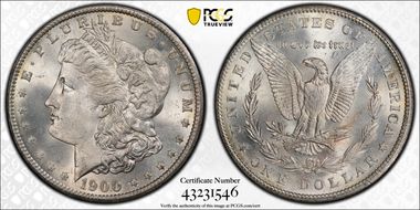 1900-S $1 MS65+