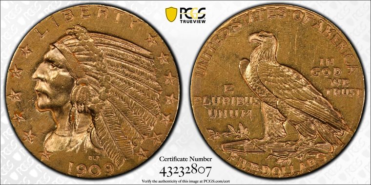 Cert 43232807 - Coin Image