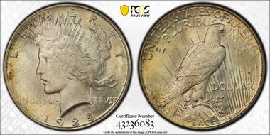 1925 $1 MS64