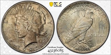 1925 $1 MS63