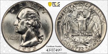 1963 25C DDO, FS-101 MS64