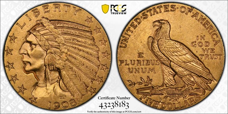 Cert 43238183 - Coin Image