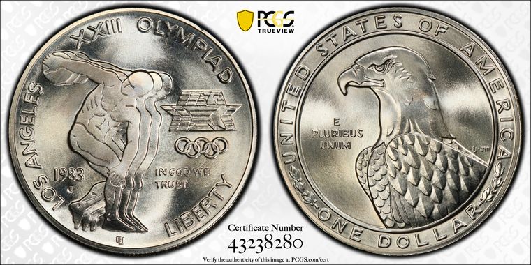 Cert 43238280 - Coin Image