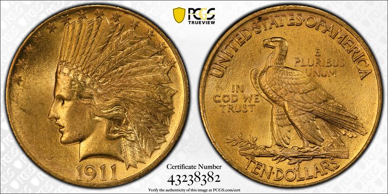 Cert 43238382 - Coin Image