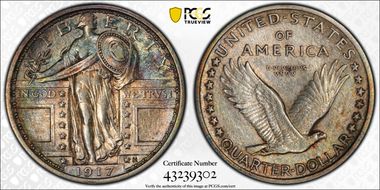 1917 25C Type 1 AU55FH