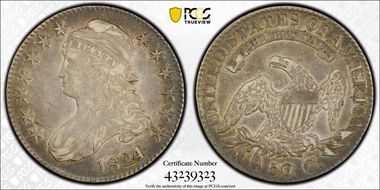 1824/1 50C O-101a VF35