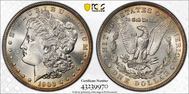 1903 $1 MS64