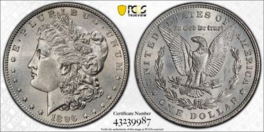 1896 $1 N1