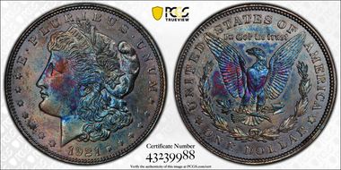 1921 $1 Morgan N1