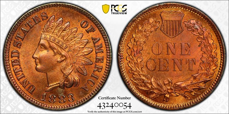 Cert 43240054 - Coin Image