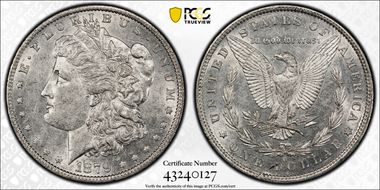 1879-O $1 AU53