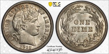 1916 10C Barber AU58
