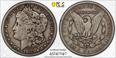 1883-S $1 F12