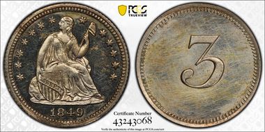 1849 3C J-111 Original PR63