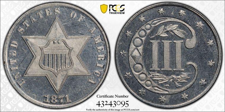 Cert 43243095 - Coin Image