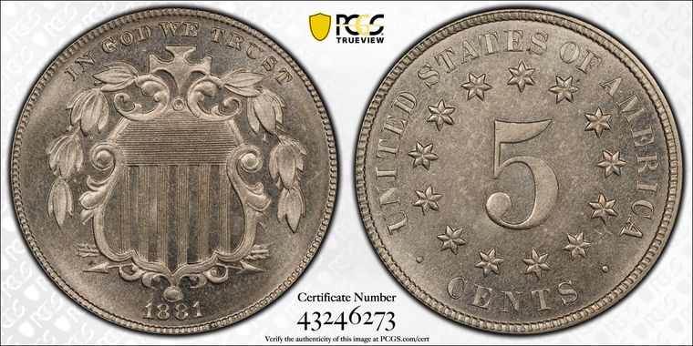 Cert 43246273 - Coin Image