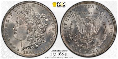 1882-O $1 MS65