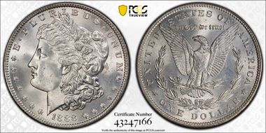 1888 $1 MS66